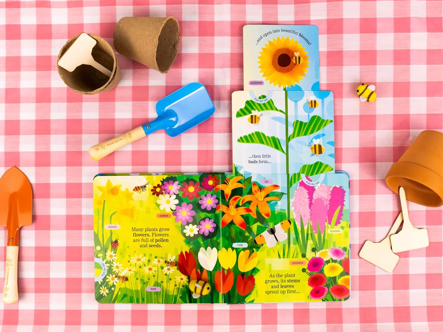 Amazing Plants: My Nature Pull-Tab Board Book - Image 4