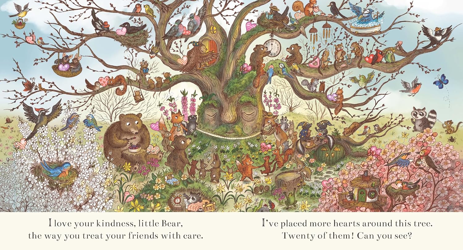 Brown Bear: I Love You Always – 100 Hearts to Spot (Board Book) - Image 4