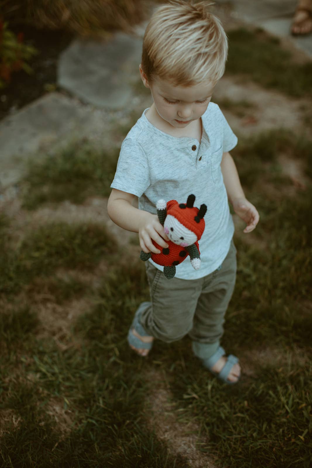 Crochet Ladybird Rattle - Image 2