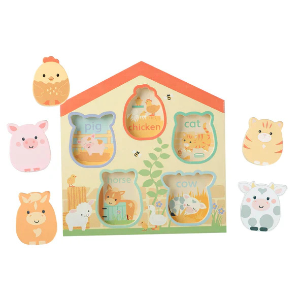 Farmyard Barn Shape Puzzle - Image 3