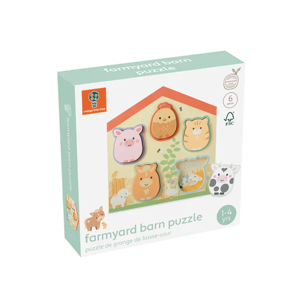 Farmyard Barn Shape Puzzle - Image 4