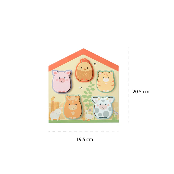 Farmyard Barn Shape Puzzle - Image 5