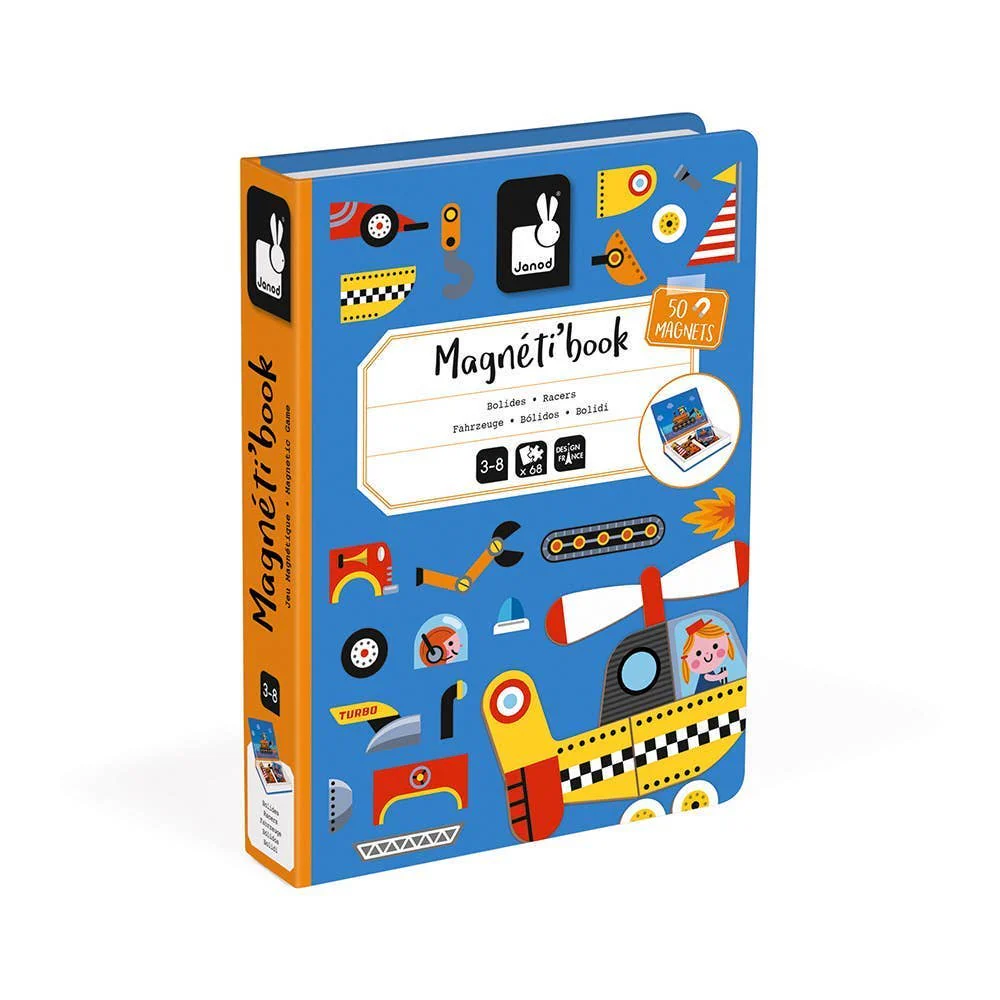 Janod Racers Magneti'Book - Image 4