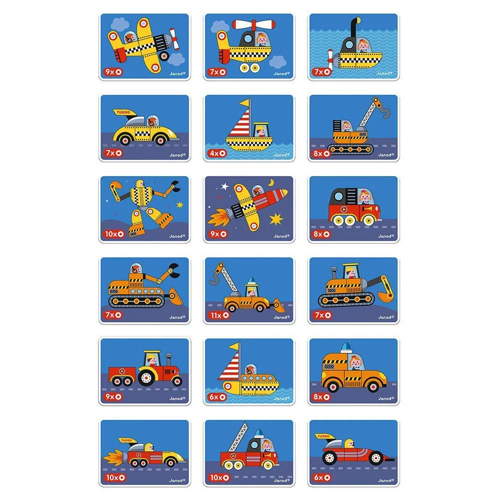 Janod Racers Magneti'Book - Image 7