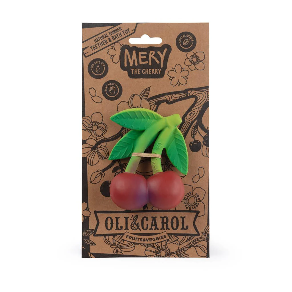 Mery the Cherry Natural Baby Teether - Image 5
