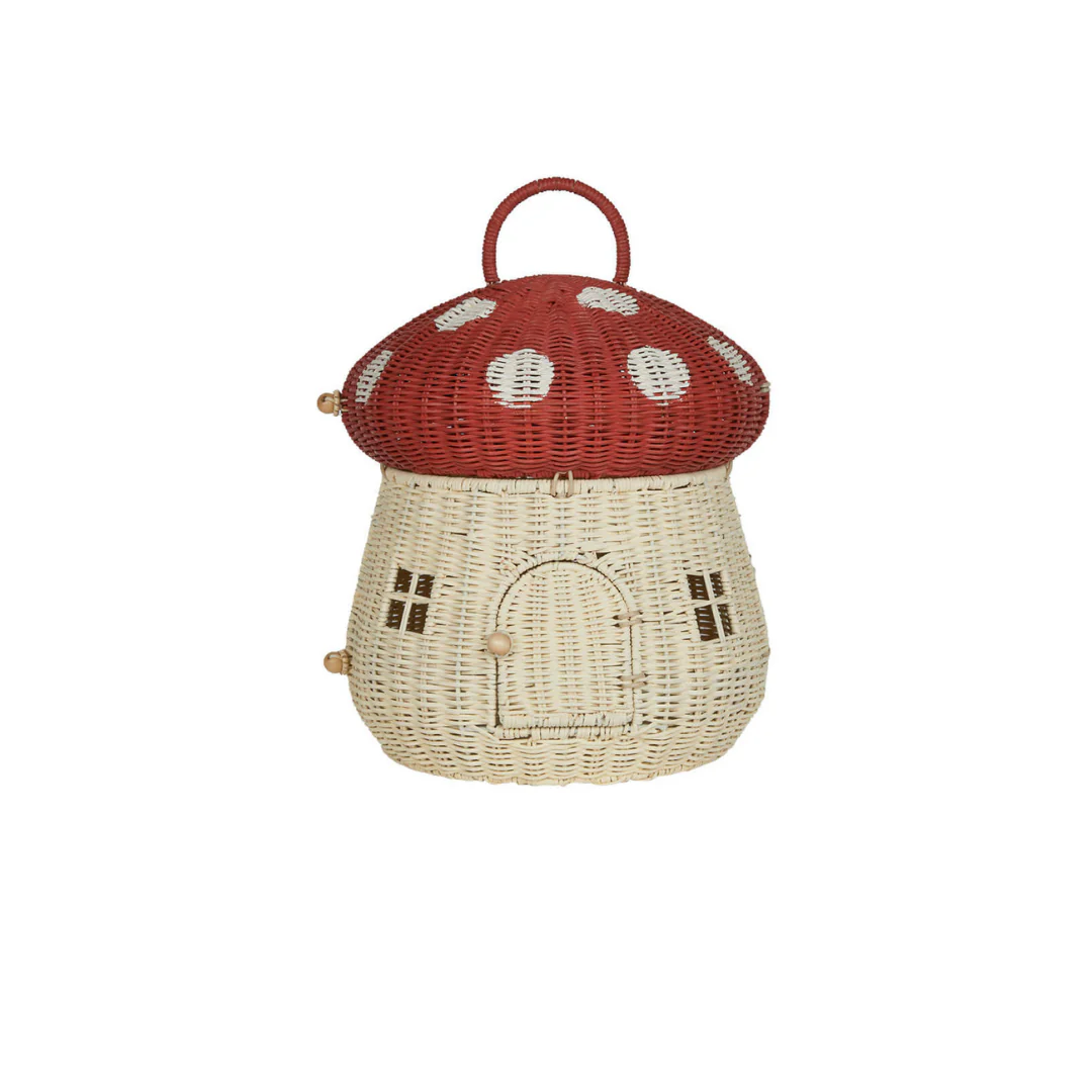 Olli Ella Mushroom Doll House - Red - Image 5