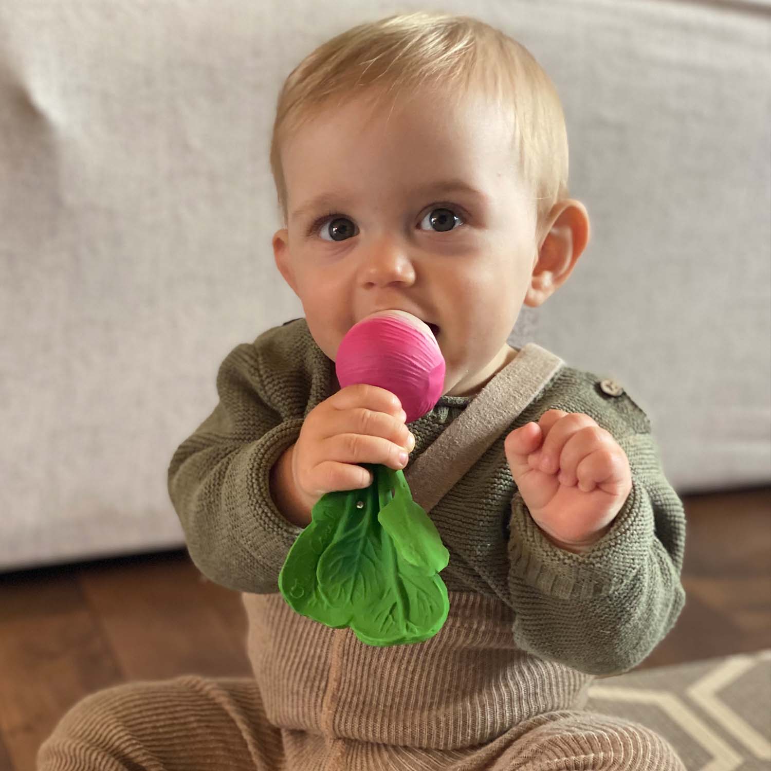 Ramona the Radish Natural Baby Teether - Image 3