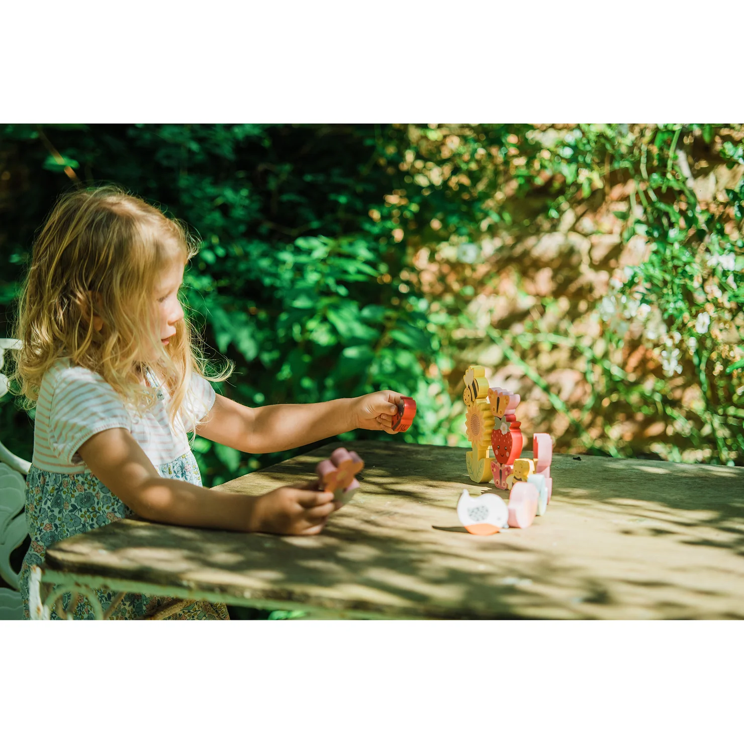Stacking Wooden Spring Garden - Image 3